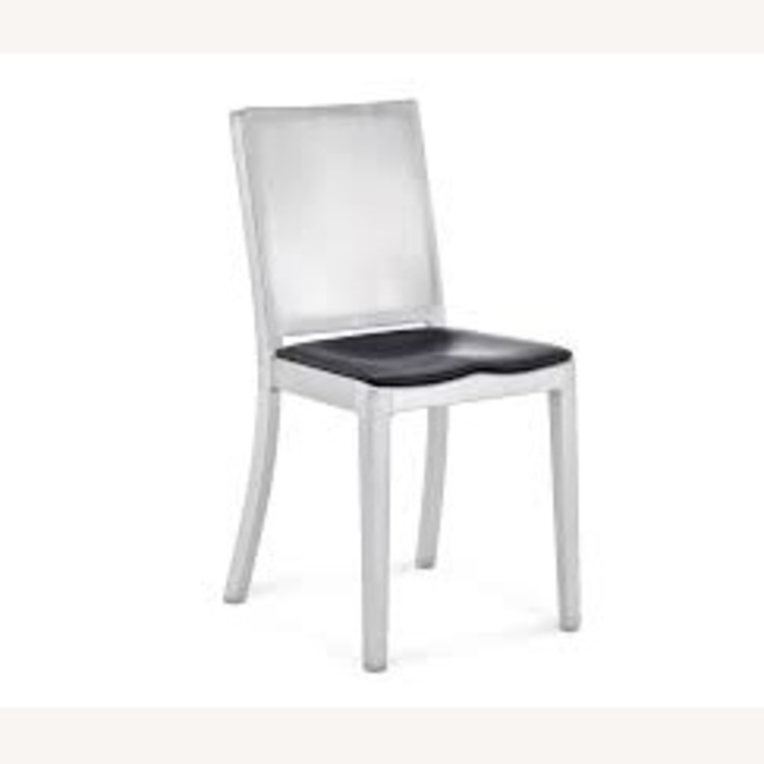 Design Within Reach Black Metal Dining Chairs - image-4
