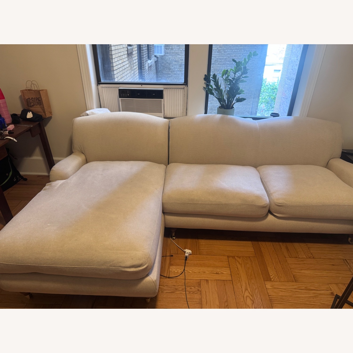 Interior Define The Everygirl Collab Sectional with Chaise - image-7