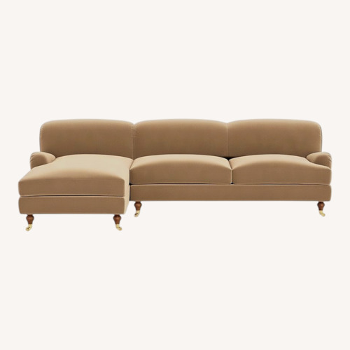 Used Interior Define The Everygirl Collab Sectional with Chaise for sale on AptDeco