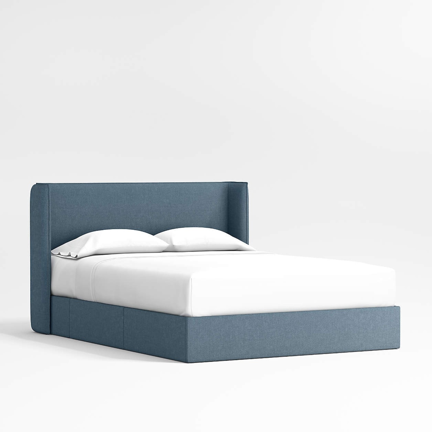 Crate&kids Blue Upholstered Kids Full Storage Bed - image-4