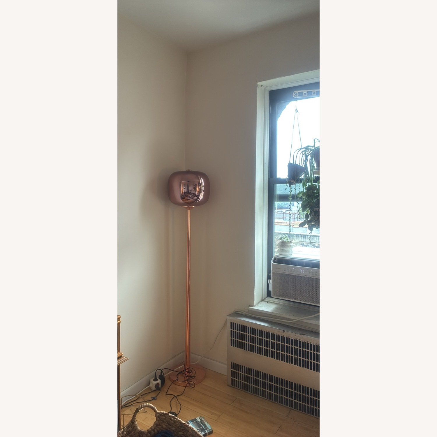 Rose Gold Midcentury Lamp - image-2
