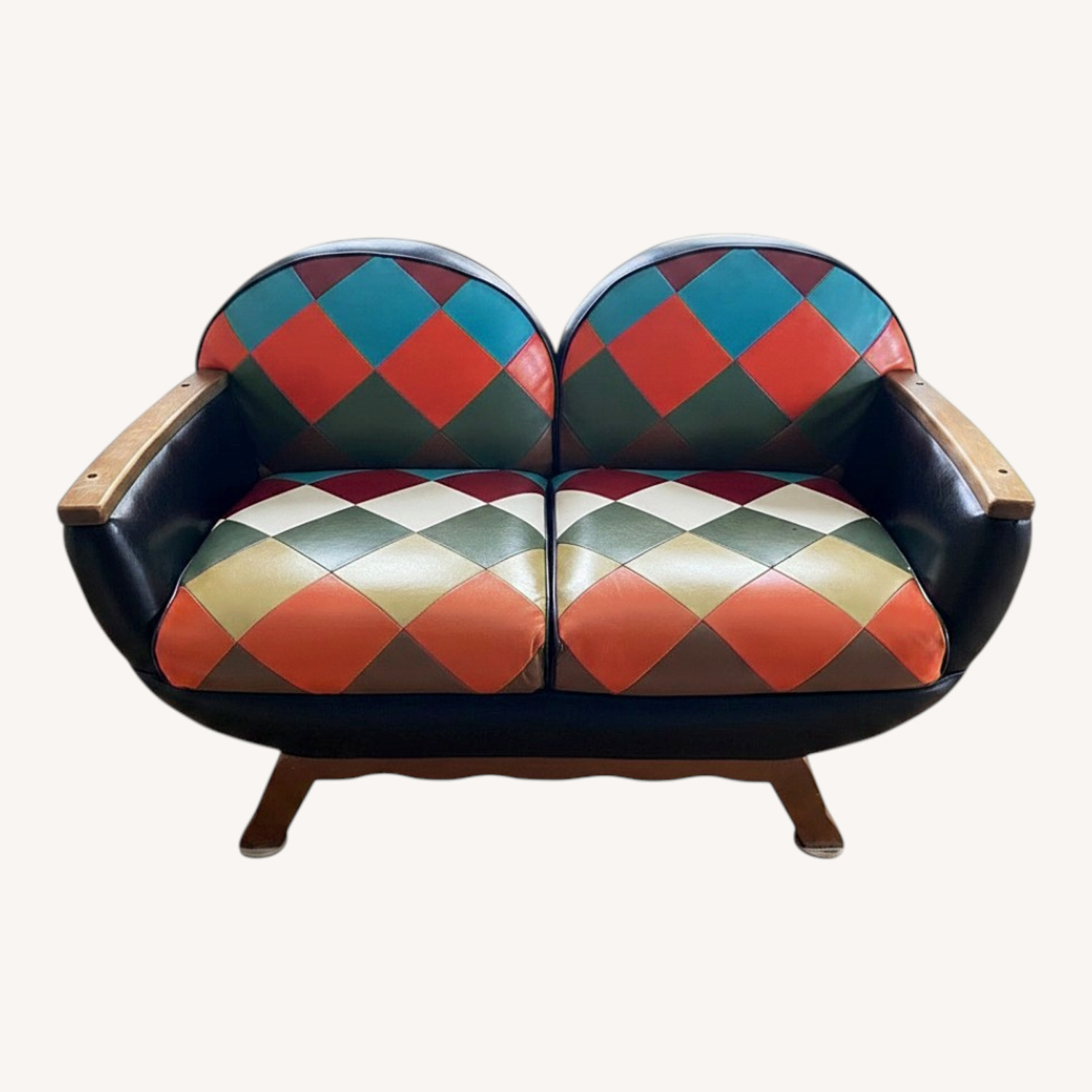 Schubert Industries Bourbon Barrel Loveseat - image-0
