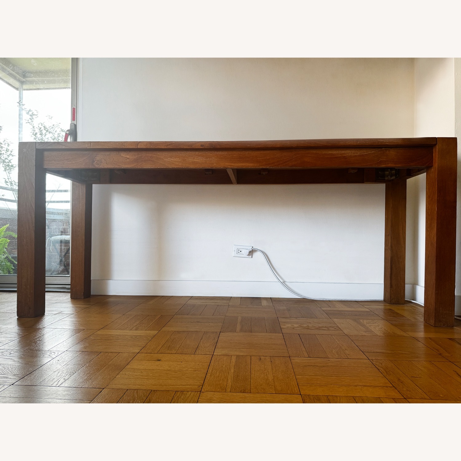 Vintage/Antique Finds Natural Wood Dining Table - image-1