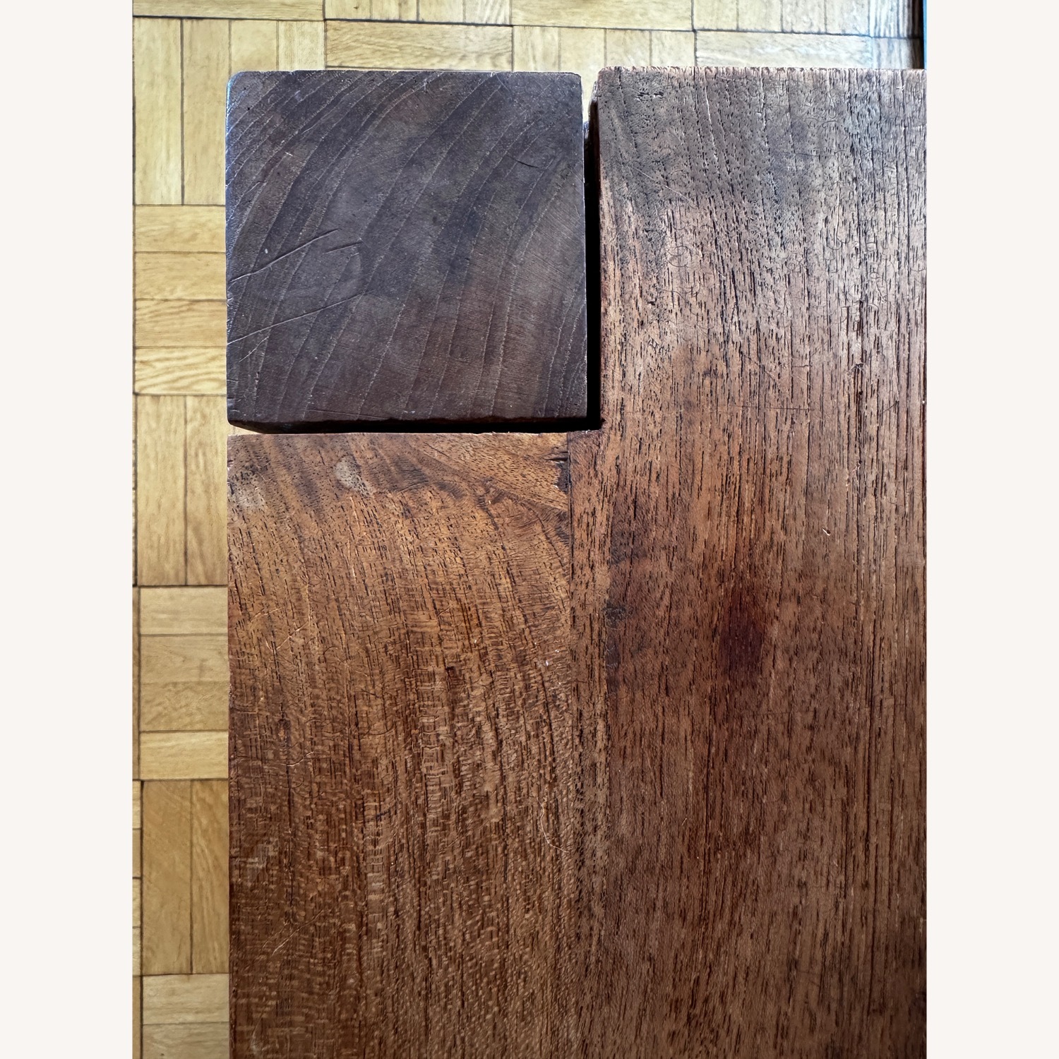 Vintage/Antique Finds Natural Wood Dining Table - image-4