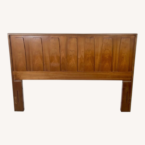 Used MCM Walnut Headboard – Queen for sale on AptDeco