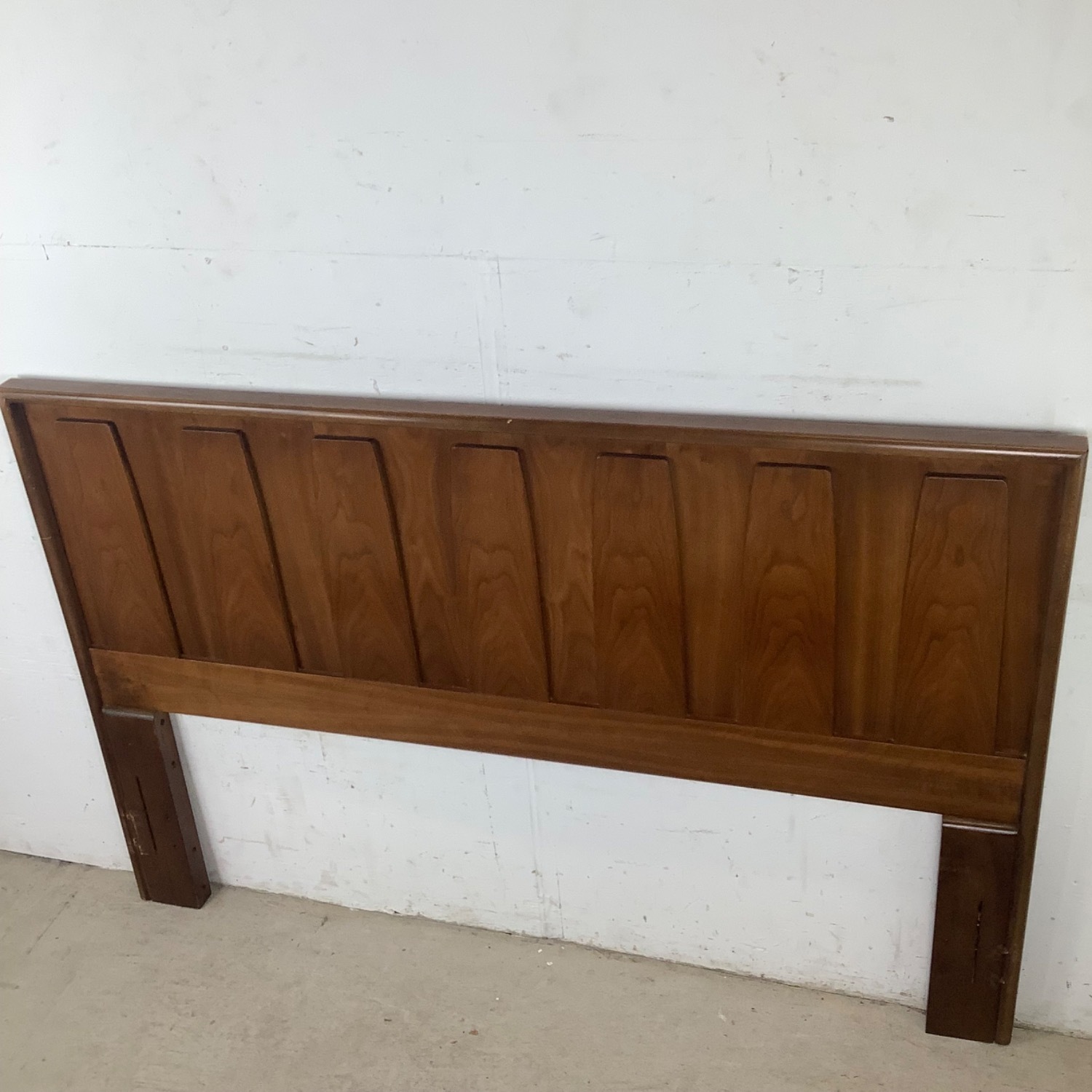 MCM Walnut Headboard – Queen - image-1