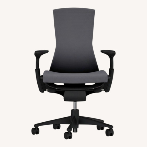 Used Herman Miller Black Fabric Office Chair for sale on AptDeco