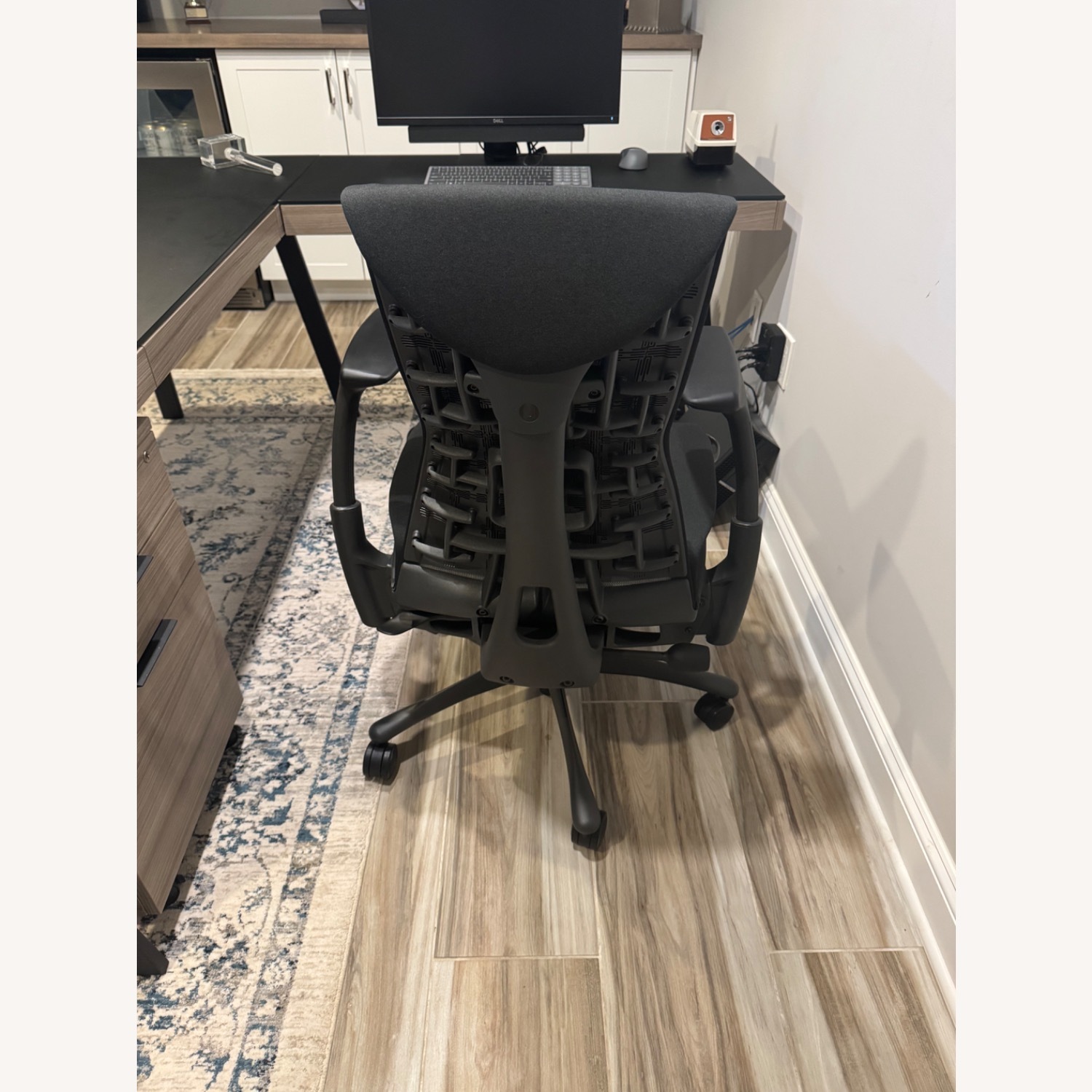 Herman Miller Black Fabric Office Chair - image-5