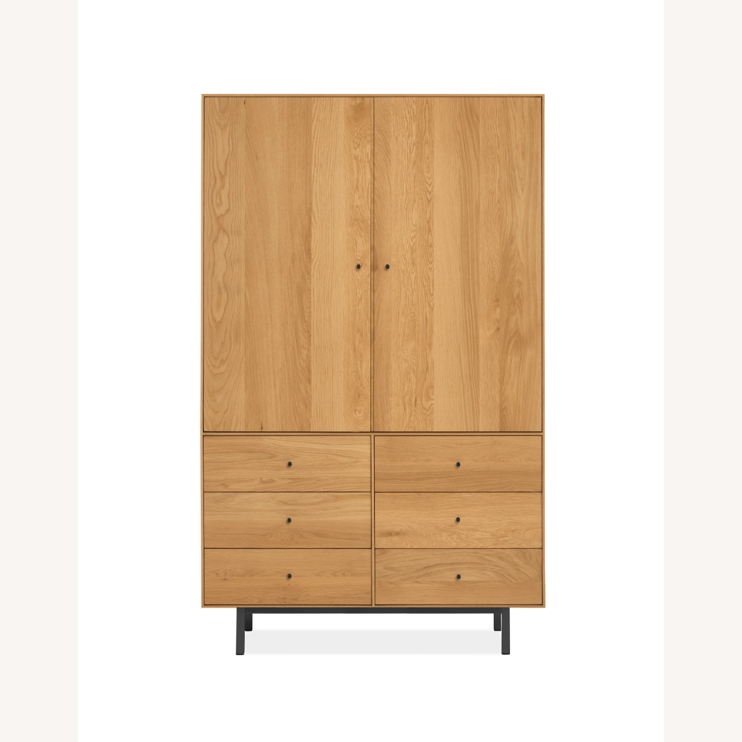 Room & Board Hudson Armoire (White Oak) - image-1
