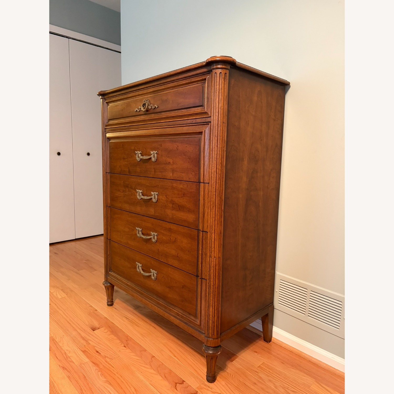 Vintage/Antique Finds Dark Brown Wood Dresser - image-6