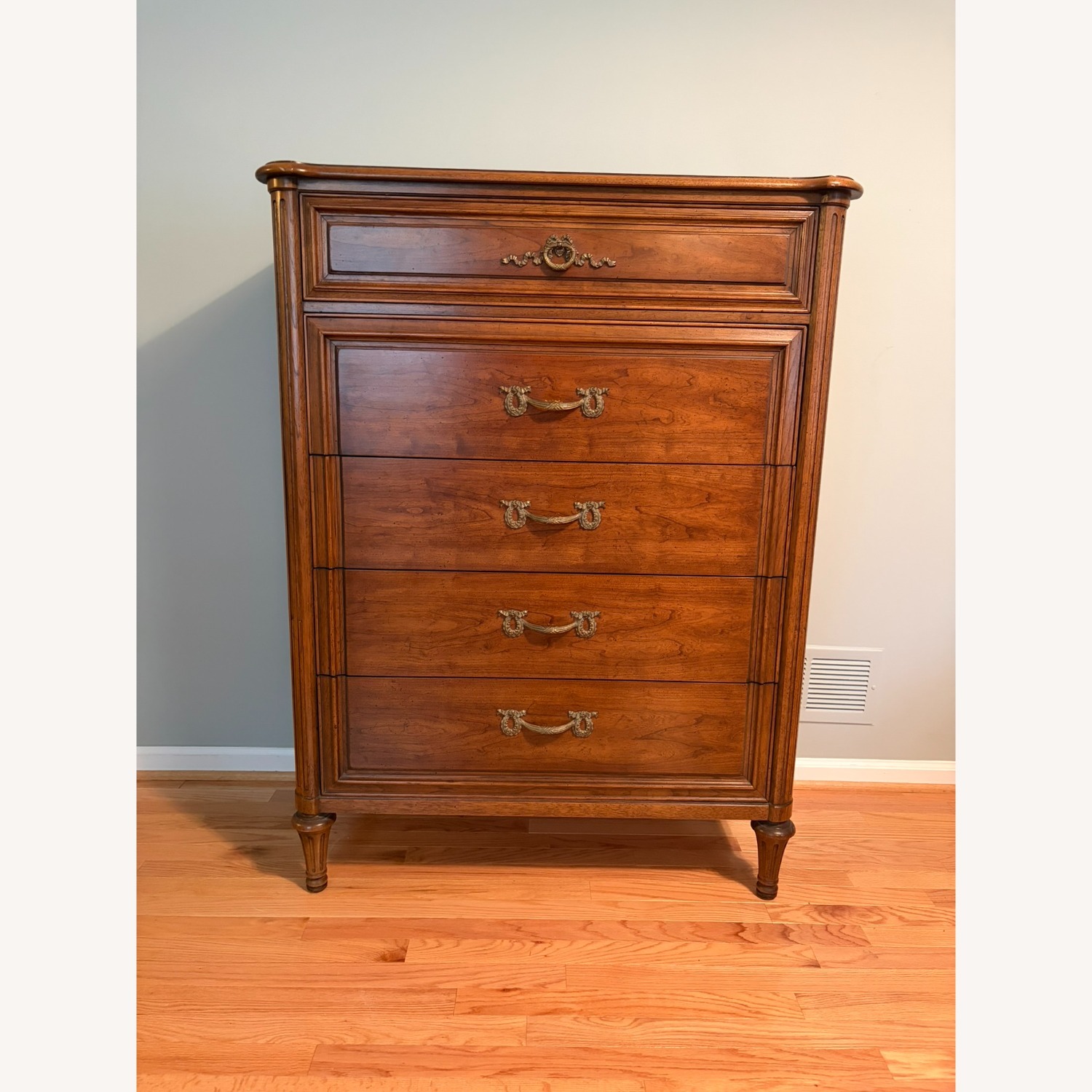 Vintage/Antique Finds Dark Brown Wood Dresser - image-1