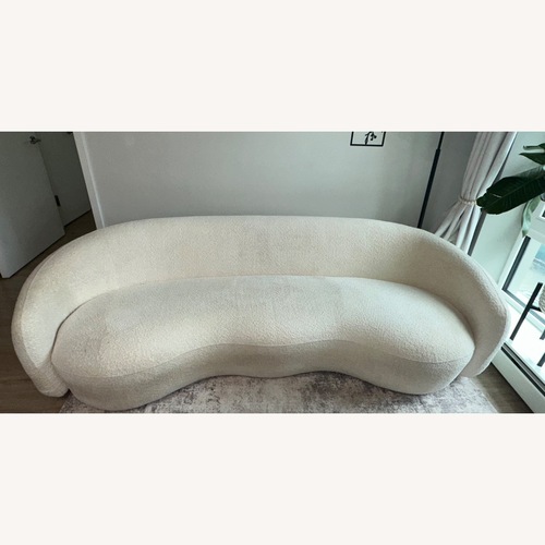 Used 93.6" Curved Sofa Couch for Living Room for sale on AptDeco