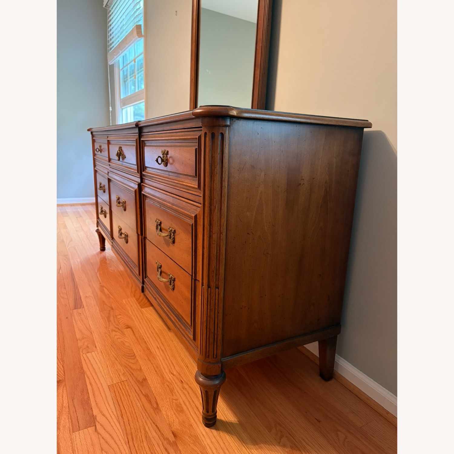 Vintage/Antique Finds Dark Brown Wood Dresser - image-2