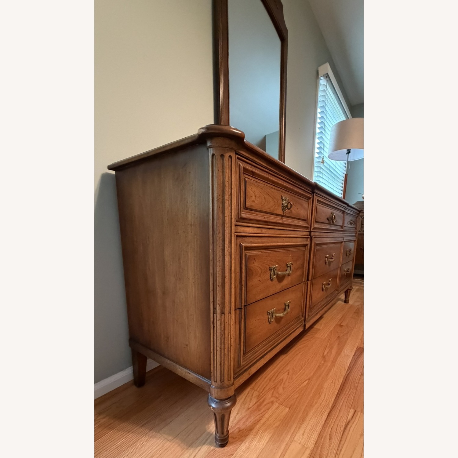 Vintage/Antique Finds Dark Brown Wood Dresser - image-3