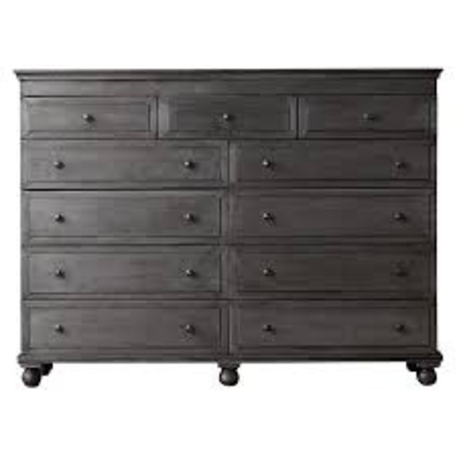 Restoration Hardware Annecy Zinc Wrapped Dresser - image-8