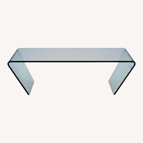 Used Boconcept Adria Classic Modern Glass Coffee Table for sale on AptDeco
