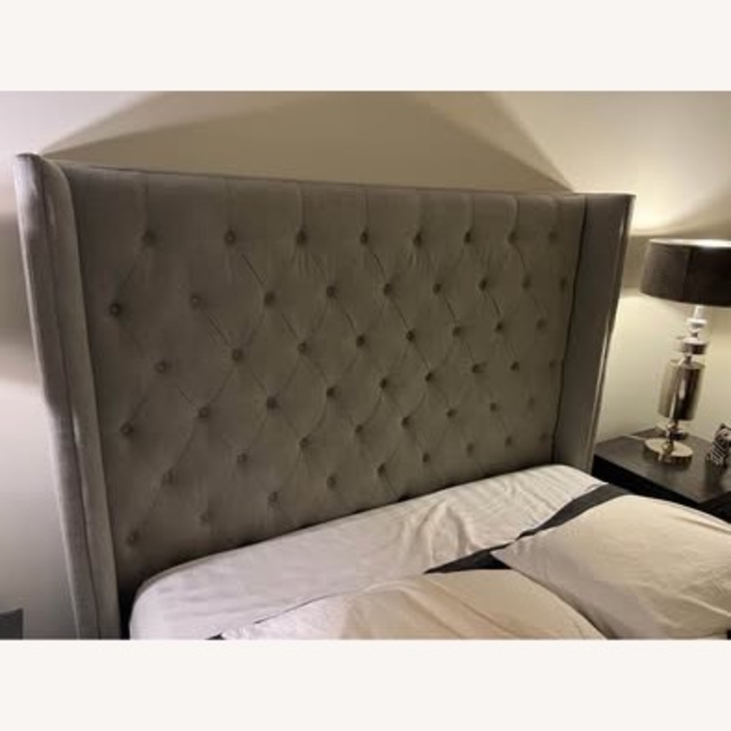 Restoration Hardware Adler Fabric Queen Bed - image-2