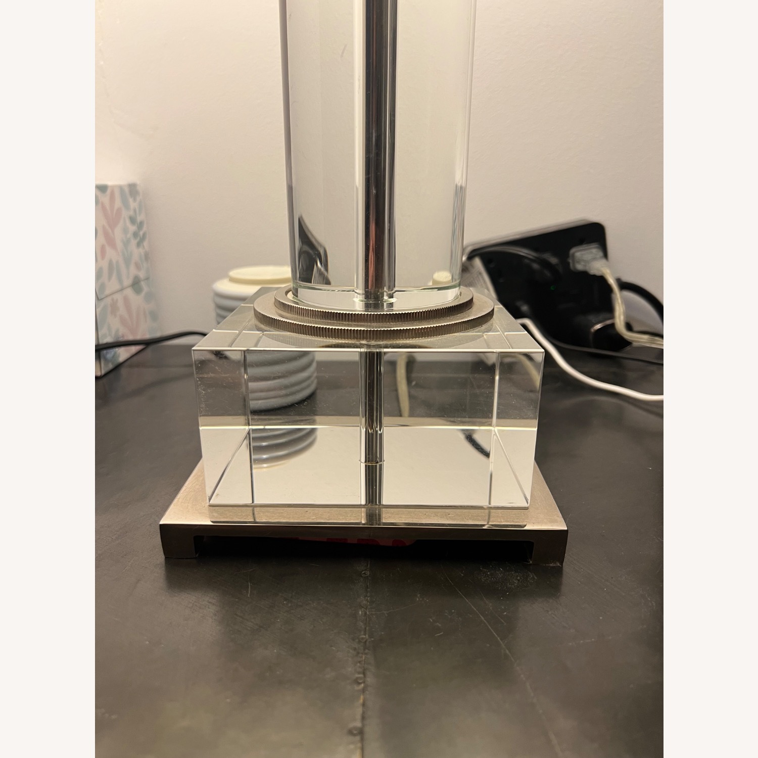 Robert Abbey Transparent Glass Table Lamp - image-4