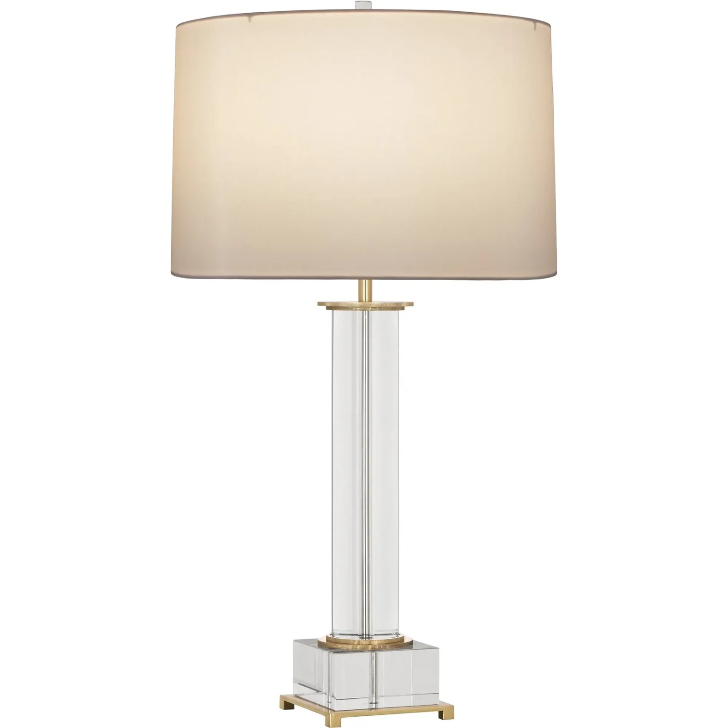 Robert Abbey Transparent Glass Table Lamp - image-6