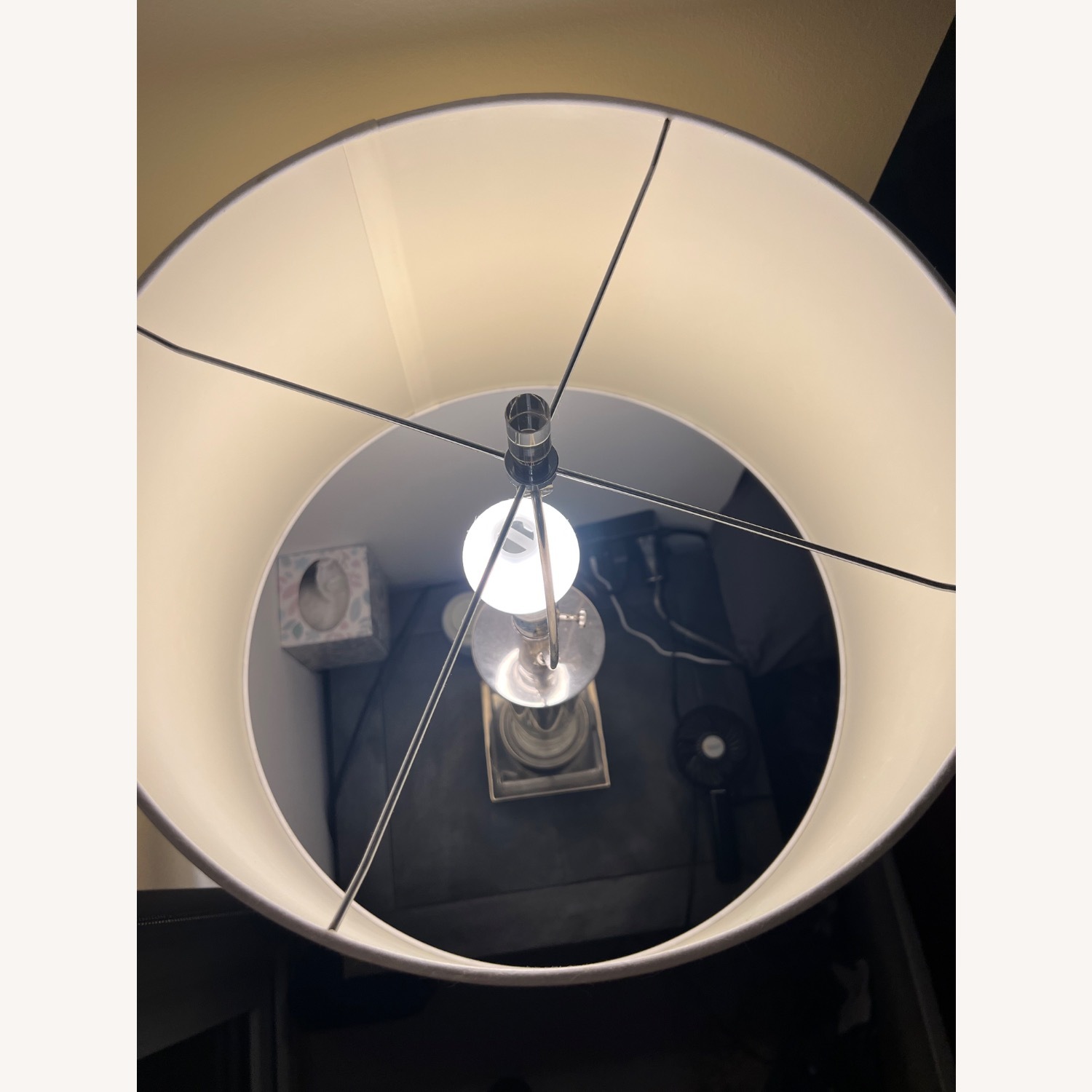 Robert Abbey Transparent Glass Table Lamp - image-5