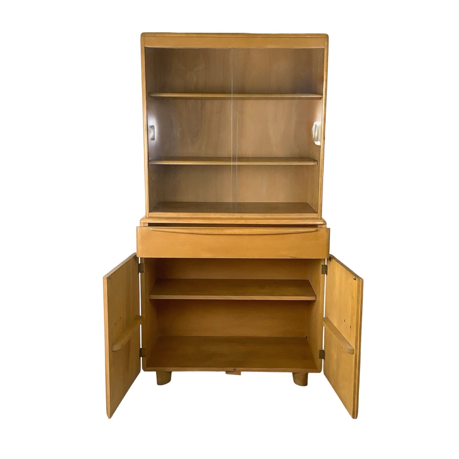 Heywood-Wakefield Display Cabinet Wheat - image-7