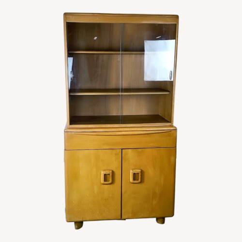 Used Heywood-Wakefield Display Cabinet Wheat for sale on AptDeco