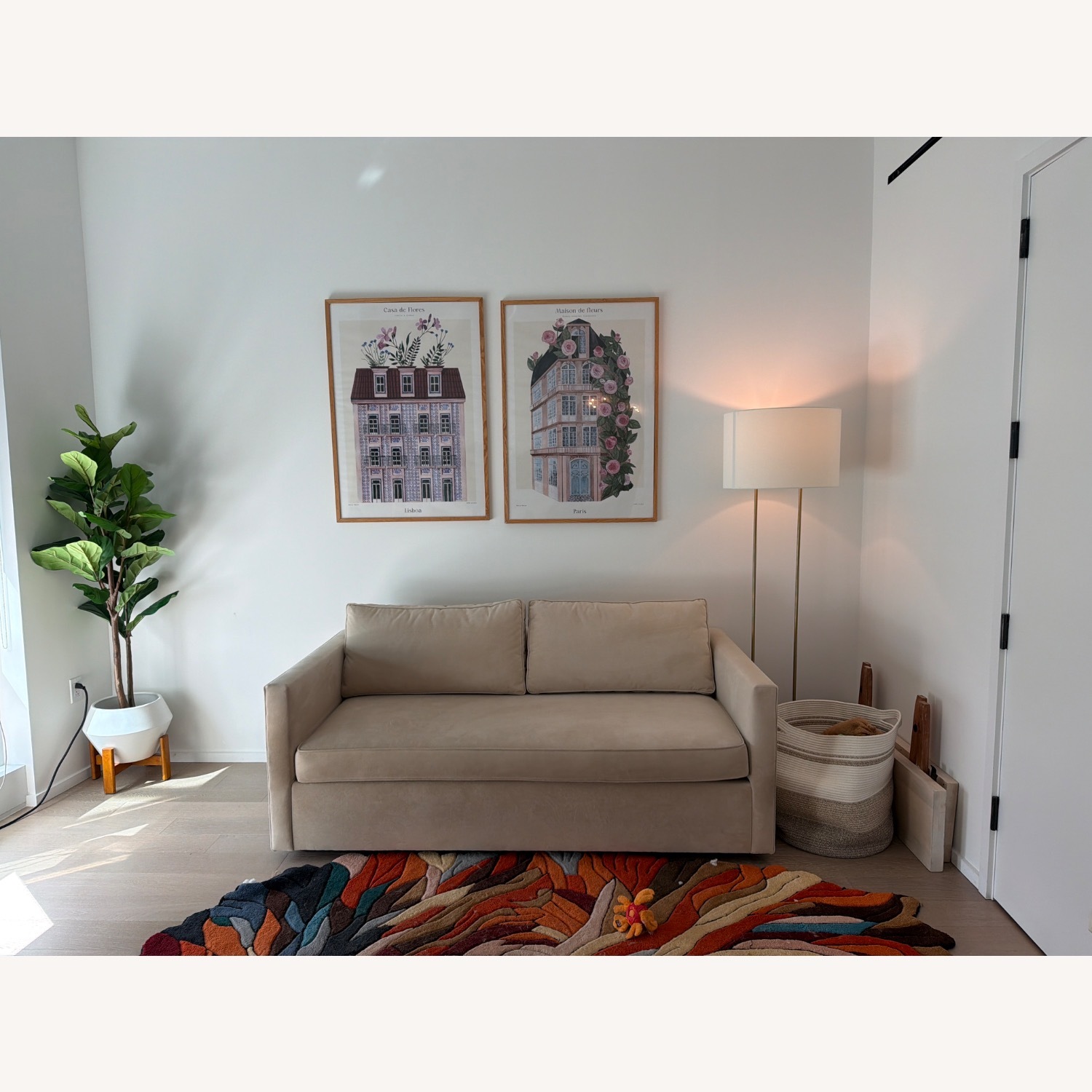 West Elm Harris Queen Sleeper Sofa - image-2