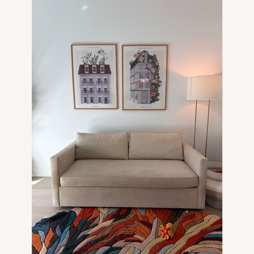 Used West Elm Harris Queen Sleeper Sofa  for sale on AptDeco
