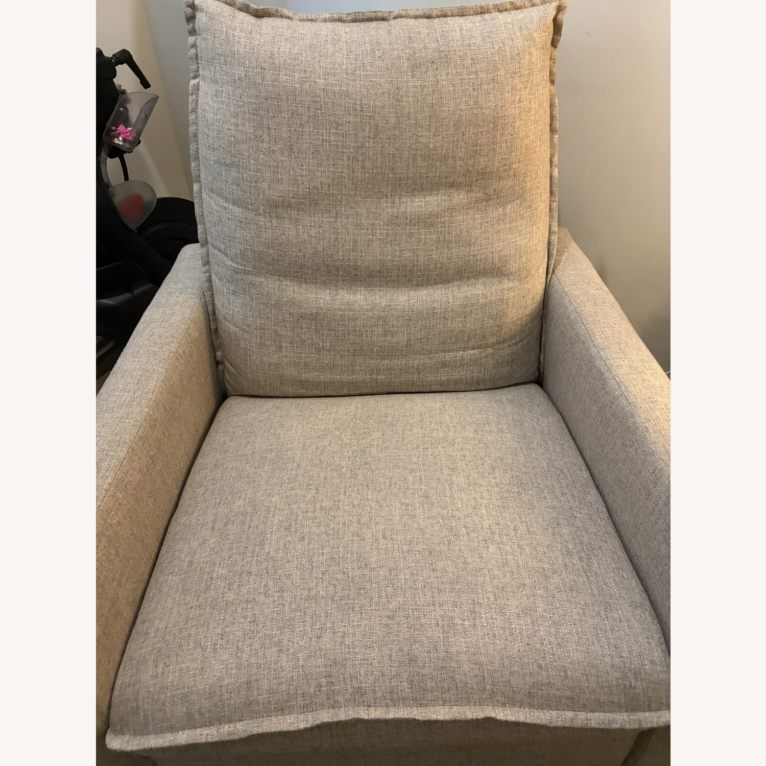 West Elm Paxton Glider Recliner Nursing Chair - image-4
