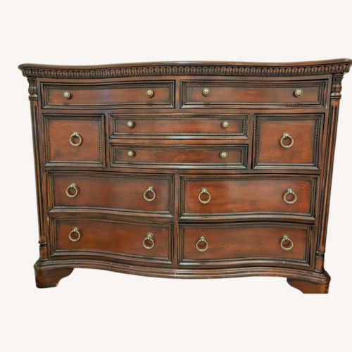 Used Solid Wood Mahogany Dresser for sale on AptDeco