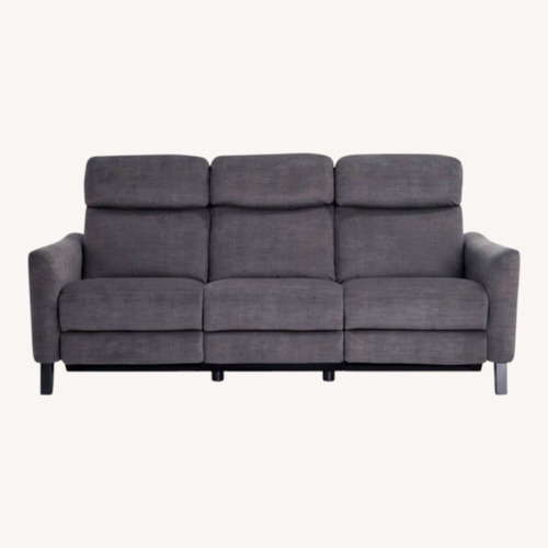 Used Symmetry Fabric Power Reclining Sofa for sale on AptDeco