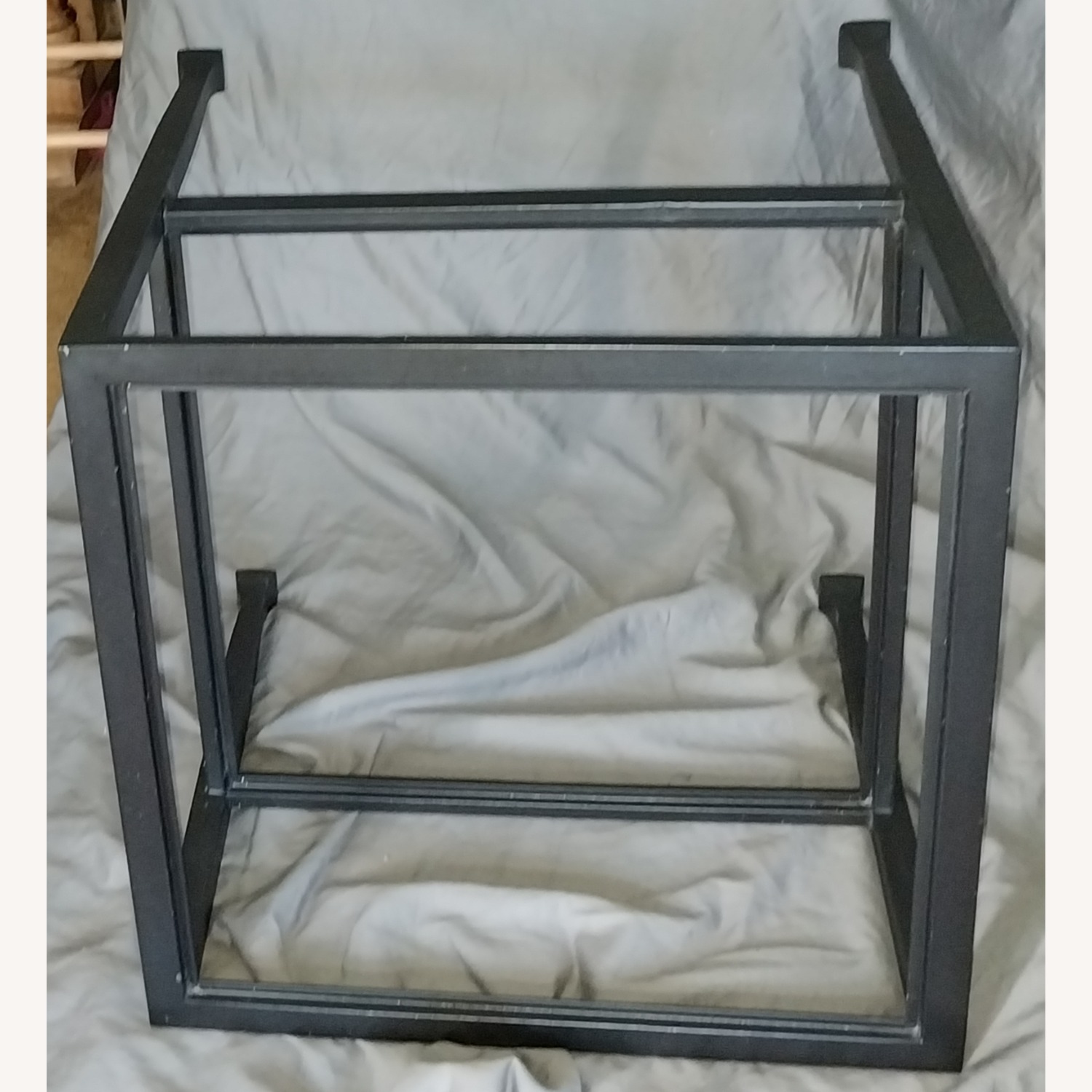 Pottery Barn Metal/Glass Side Table - image-13