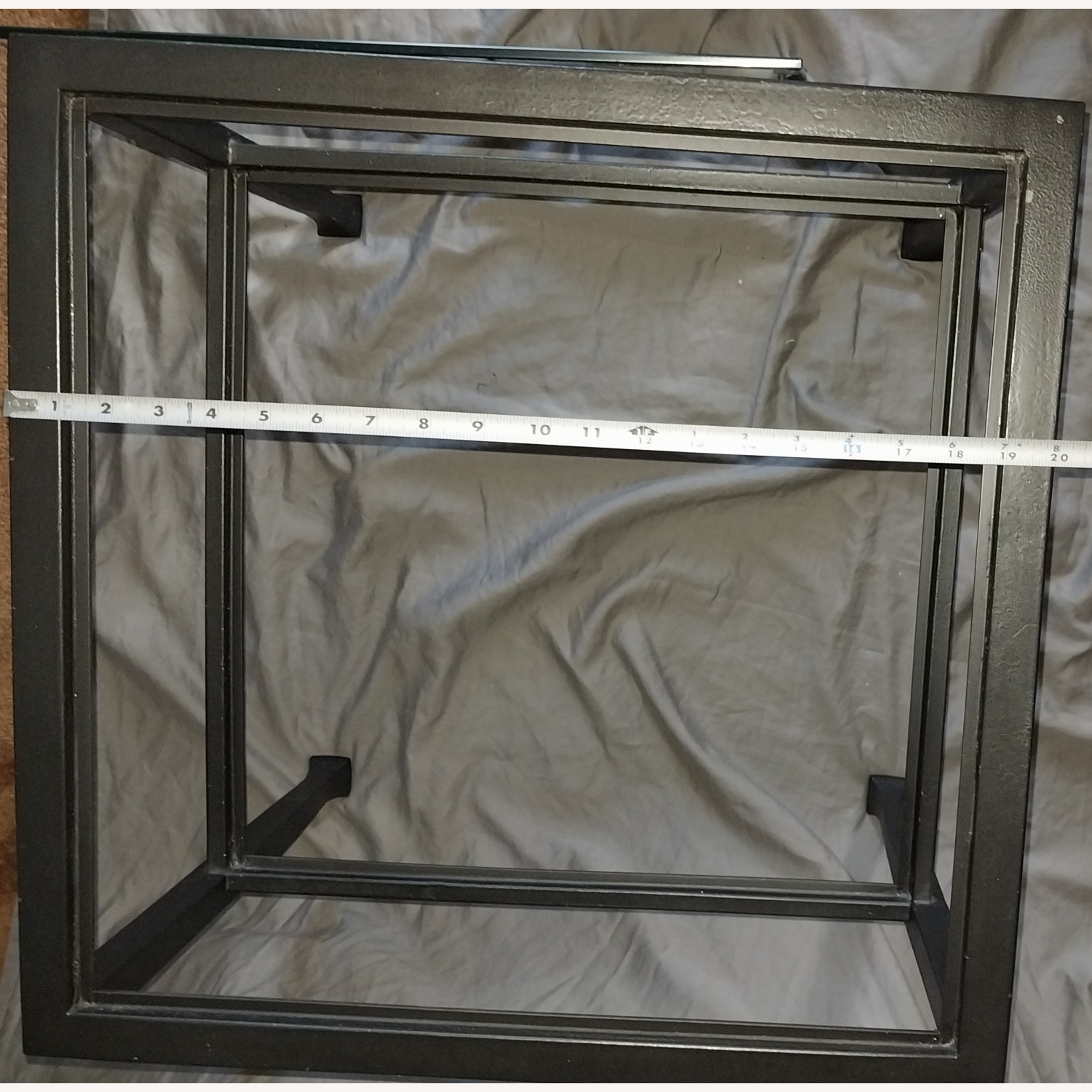 Pottery Barn Metal/Glass Side Table - image-17