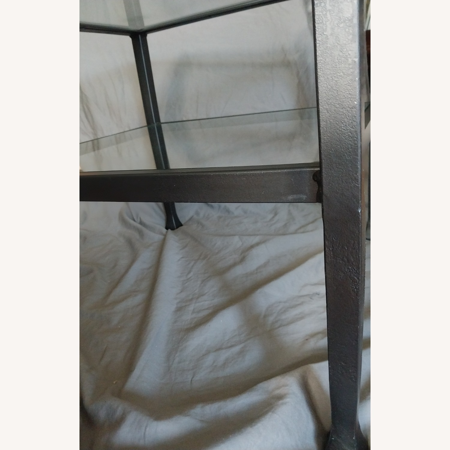 Pottery Barn Metal/Glass Side Table - image-18
