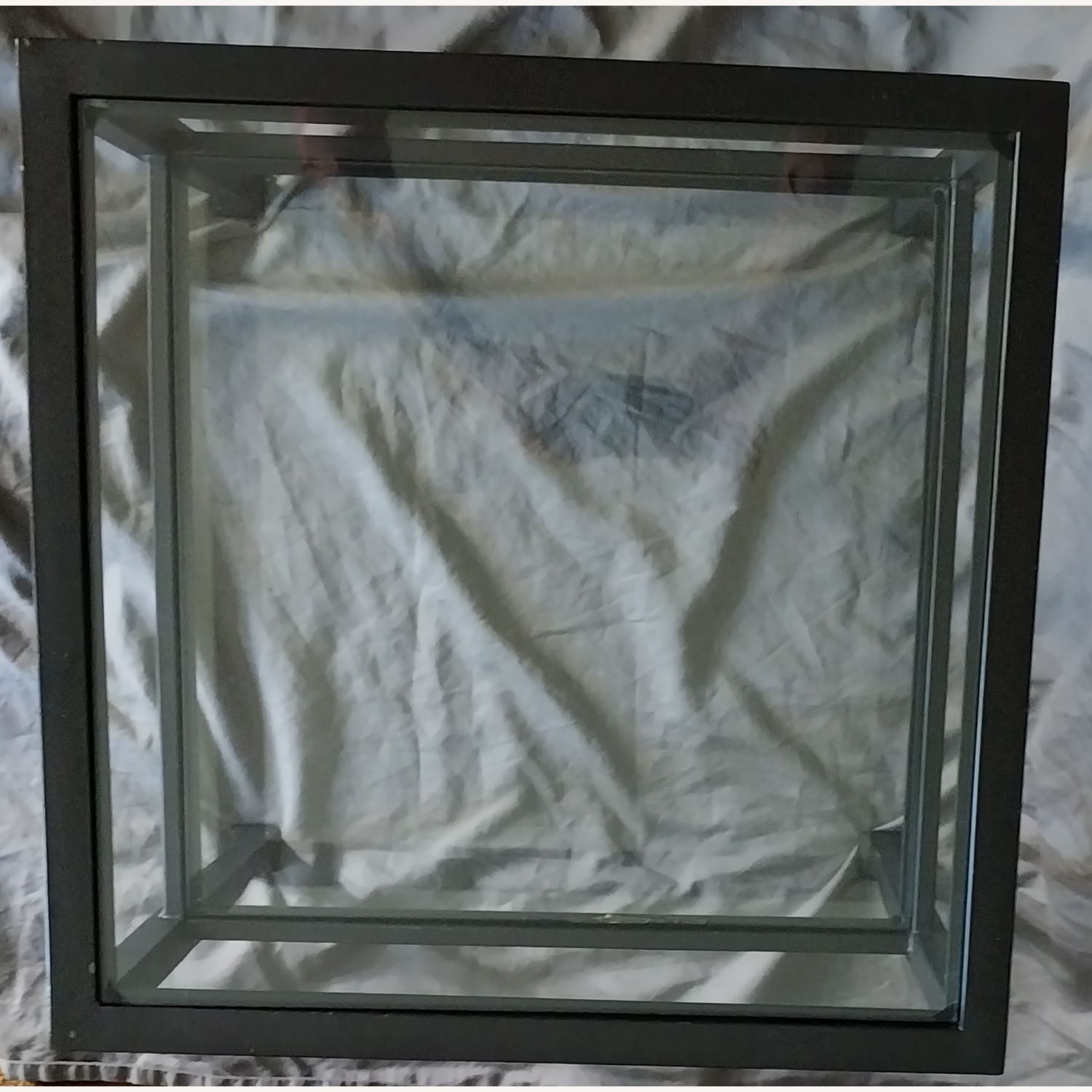 Pottery Barn Metal/Glass Side Table - image-8