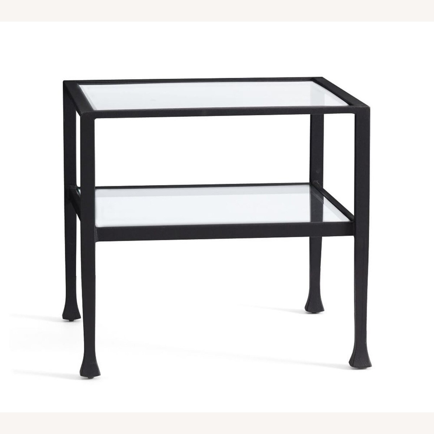 Pottery Barn Metal/Glass Side Table - image-19