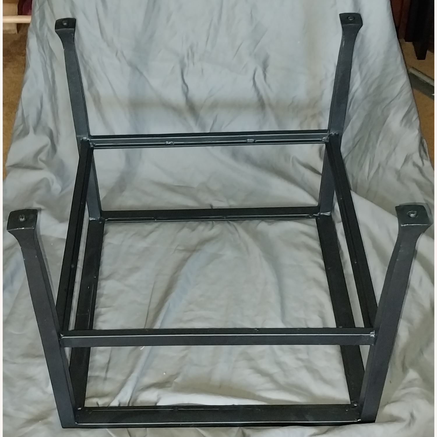 Pottery Barn Metal/Glass Side Table - image-15