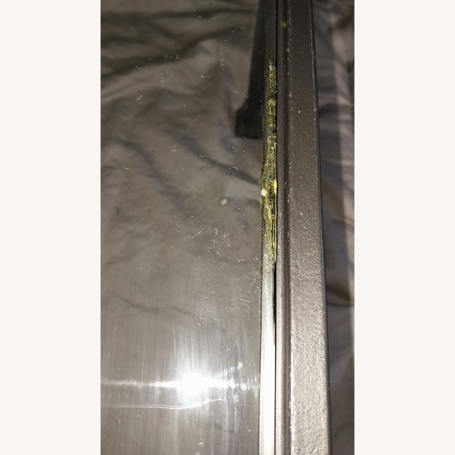 Pottery Barn Metal/Glass Side Table - image-12