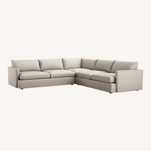 Used Crate & Barrel Lounge 3 Piece Sectional for sale on AptDeco