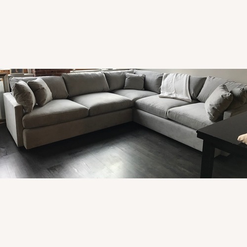 Used Crate & Barrel Lounge 3 Piece Sectional for sale on AptDeco