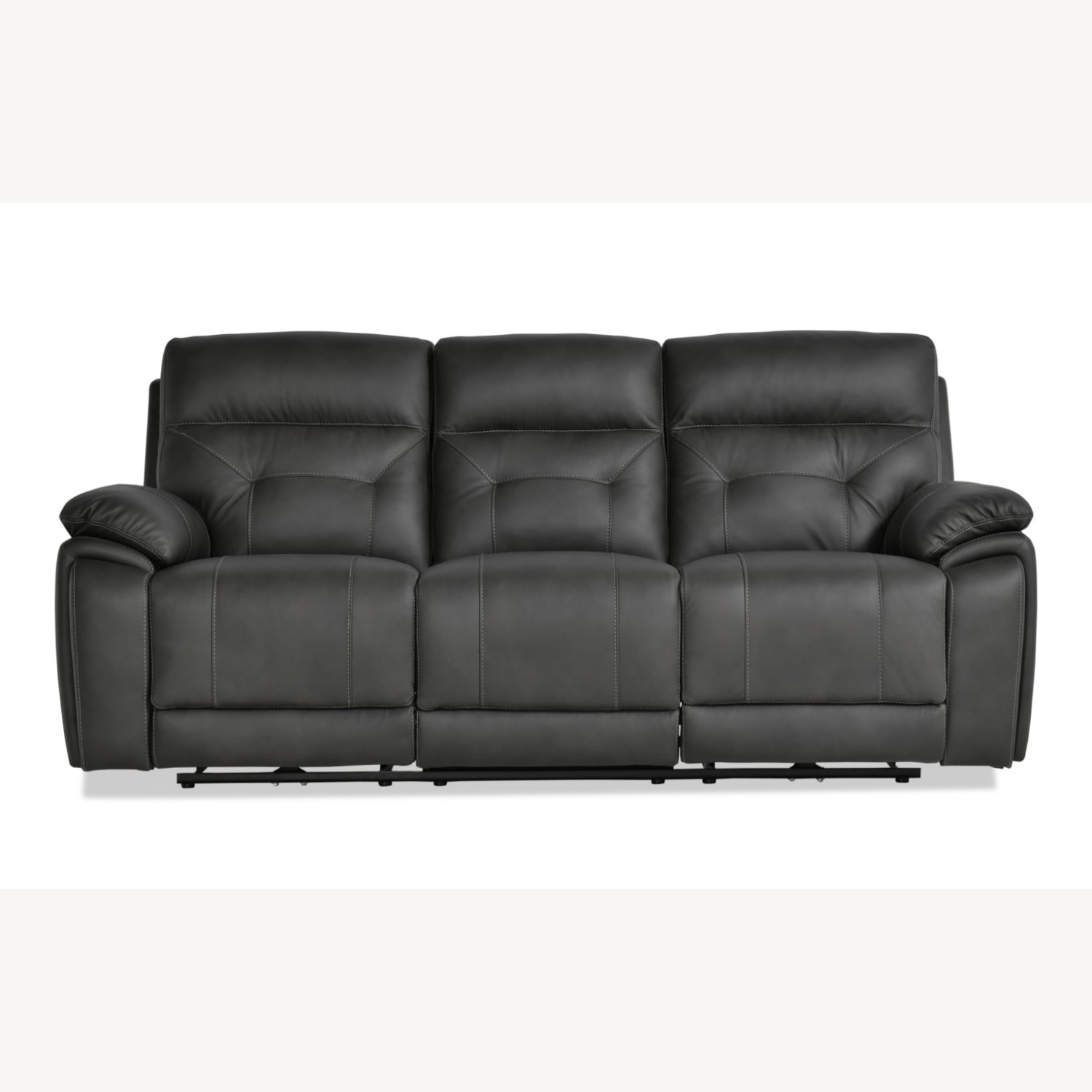 Bob's Discount Furniture Dark Gray 3+ Seater Sofa - image-2