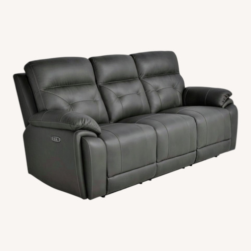Used Bob's Discount Furniture Dark Gray 3+ Seater Sofa for sale on AptDeco