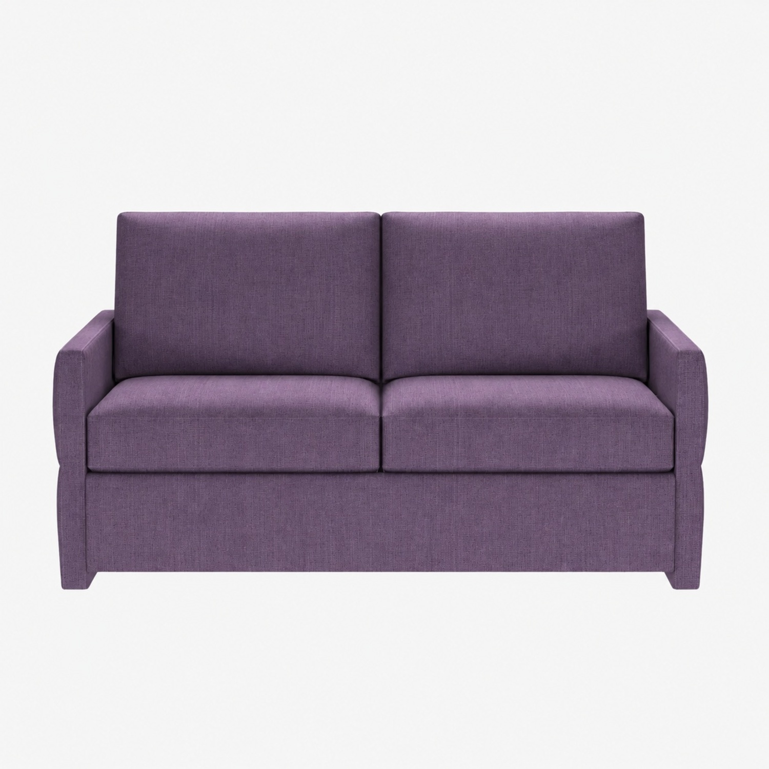 American Leather Purple Fabric Sleeper Sofa - image-4