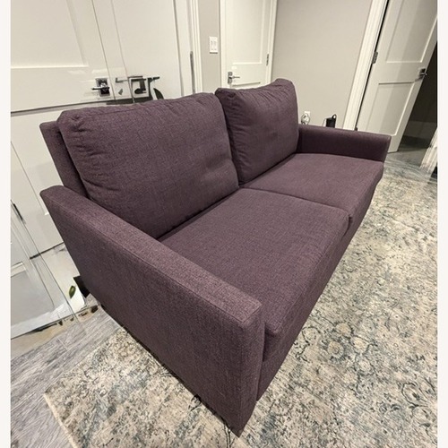 Used American Leather Purple Fabric Sleeper Sofa for sale on AptDeco