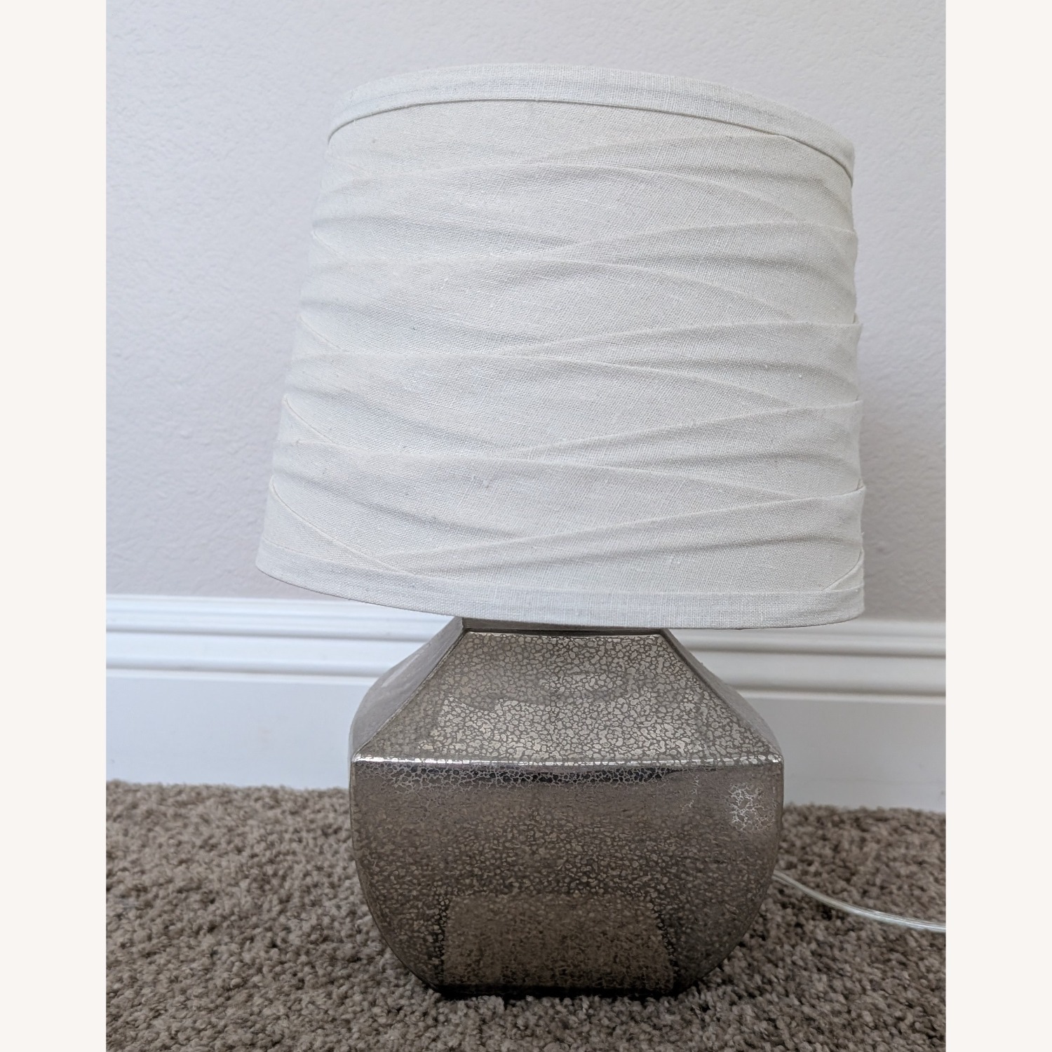 Mercury Glass Accent Table Lamp - image-2