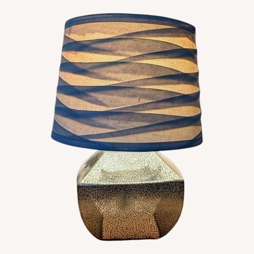 Used Mercury Glass Accent Table Lamp for sale on AptDeco