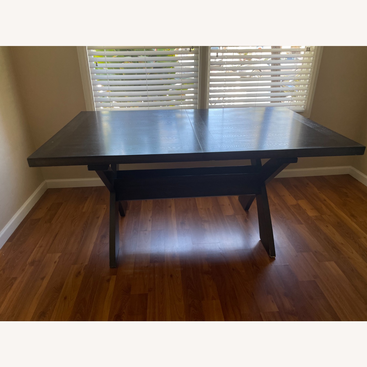 Solid Wood Contemporary Dining Table 63" - image-1