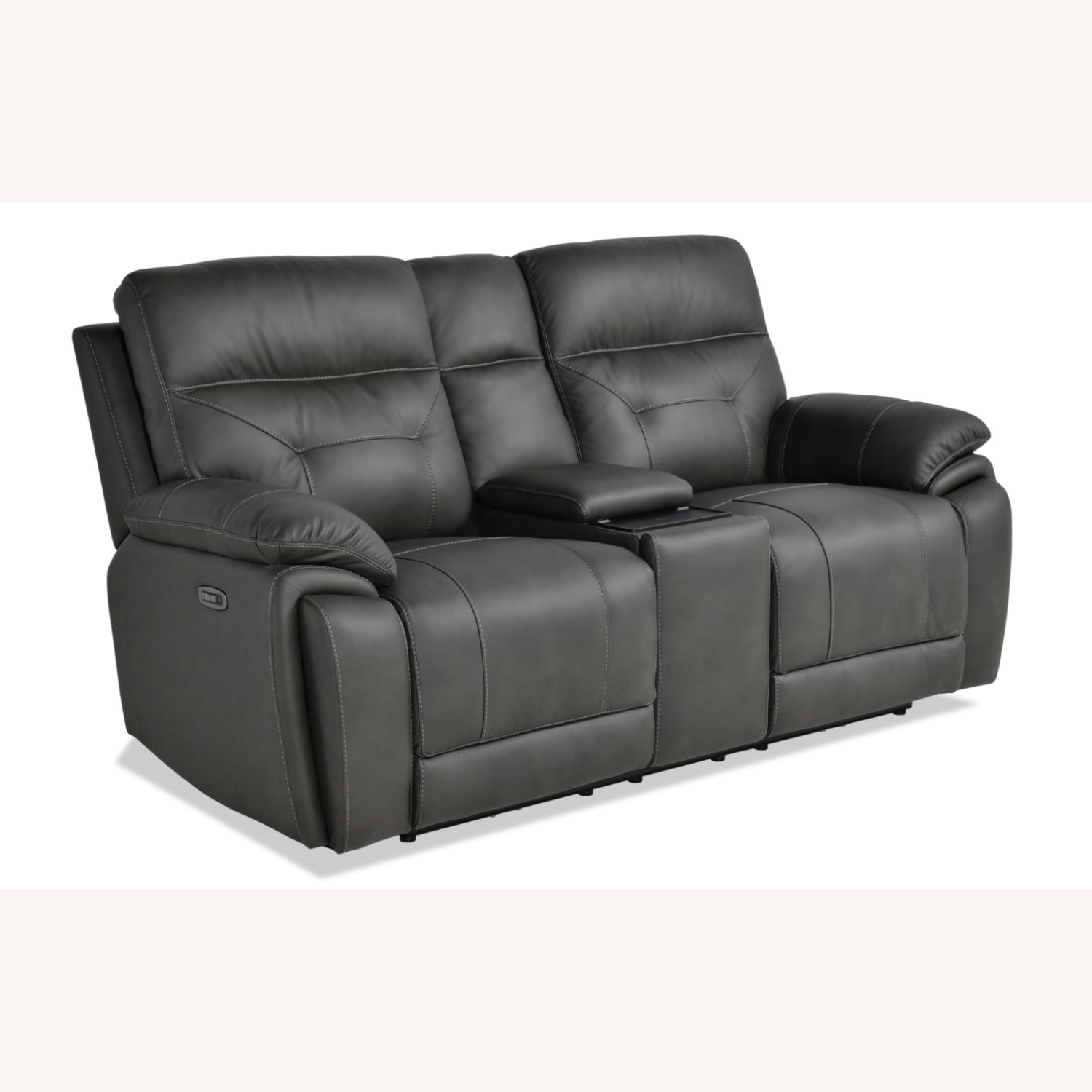 Bob's Discount Furniture Dark Gray 2 Seater Sofa - image-6