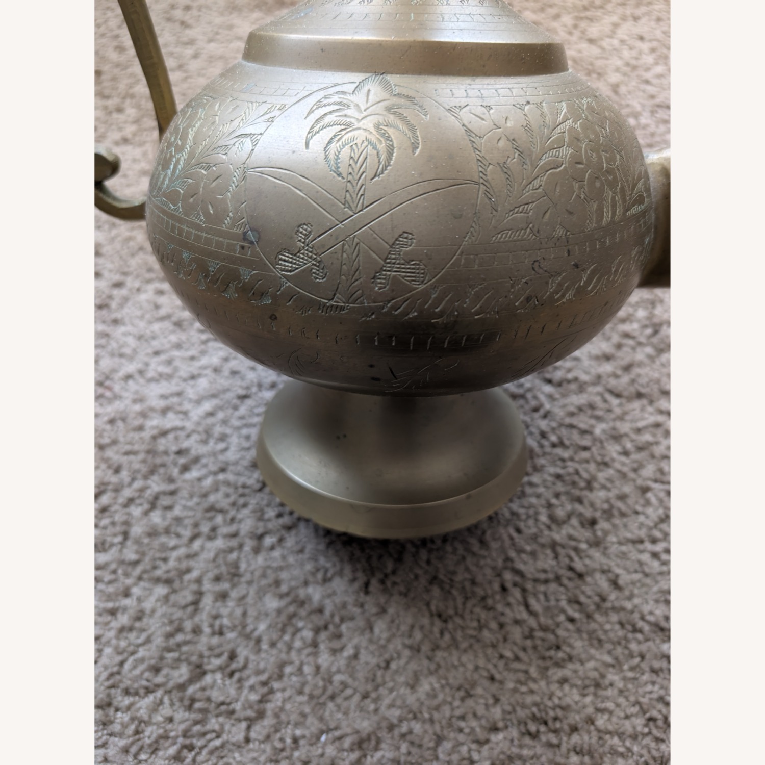 Vintage Turkish Brass Ewer / Ibrik - image-5