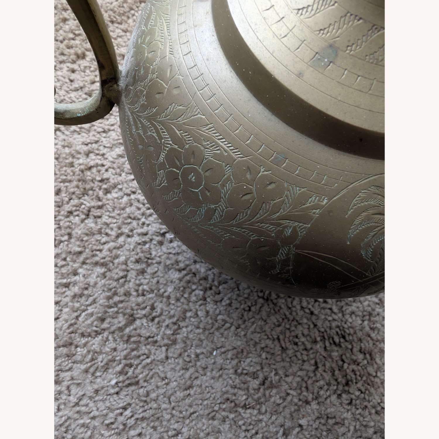 Vintage Turkish Brass Ewer / Ibrik - image-4